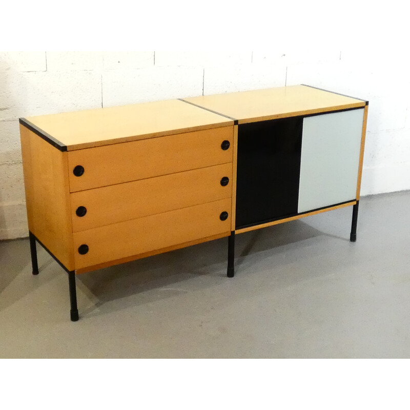 Vintage Arp sideboard by Pierre Guariche for Minvielle, 1960