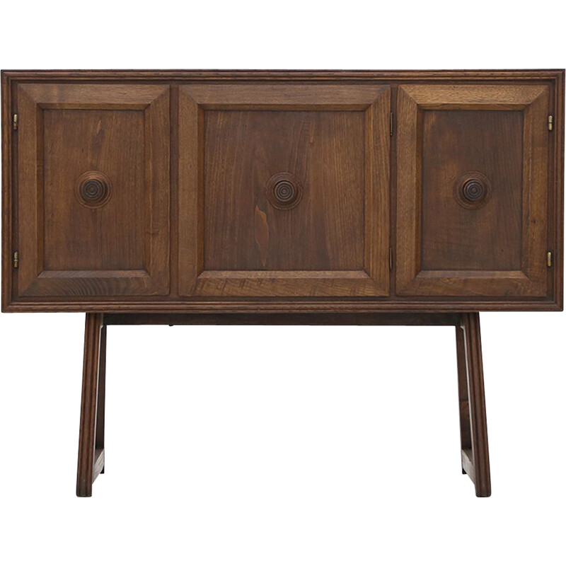 Vintage Enfilade aus Holz mit 3 Türen, 1940