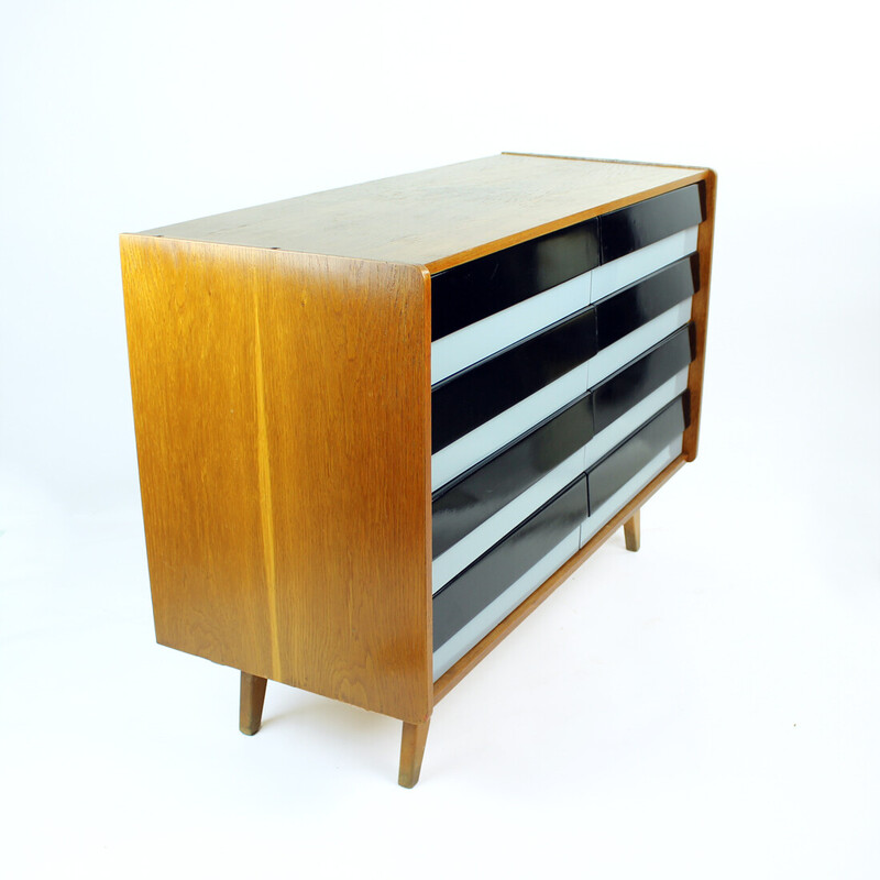 Vintage U 450 chest of drawers by Jiri Jiroutek for Interier Praha, Czechoslovakia 1960s