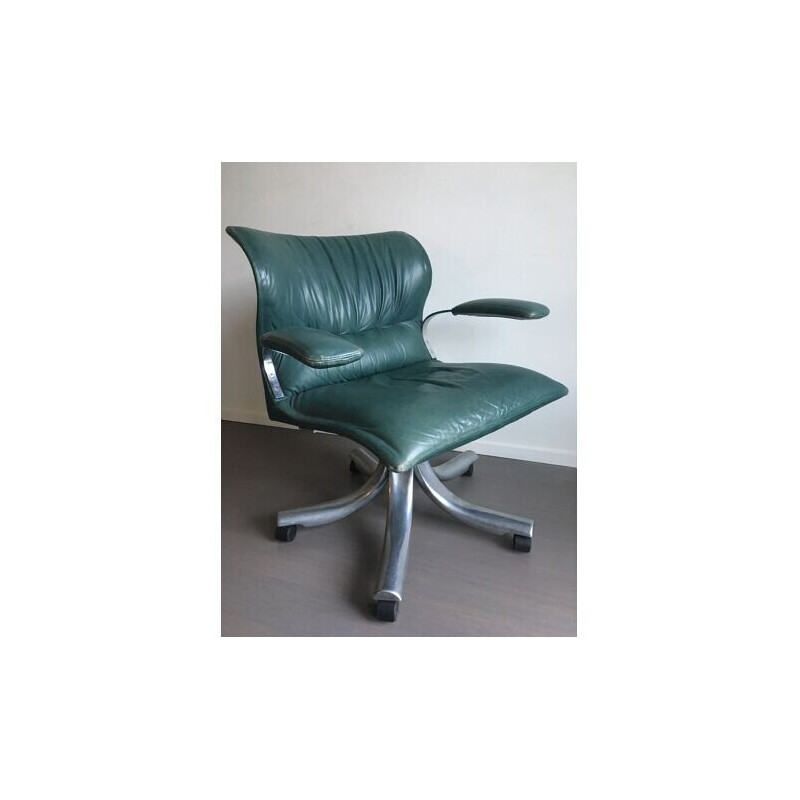 Vintage Saporiti fauteuil van Giovanni Offredi, 1970