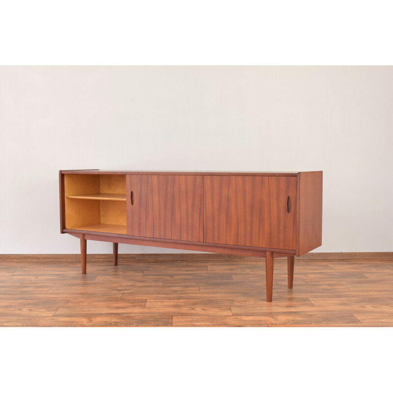 Mid-century Swedish teak sideboard model Trio by Nils Jonsson for Hugo Troeds, 1960s