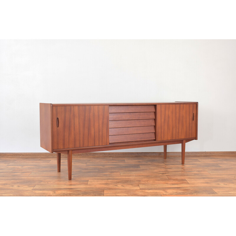 Mid-century Swedish teak sideboard model Trio by Nils Jonsson for Hugo Troeds, 1960s