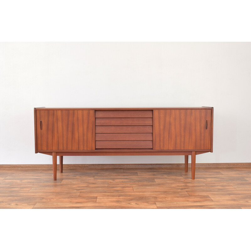 Mid-century Swedish teak sideboard model Trio by Nils Jonsson for Hugo Troeds, 1960s