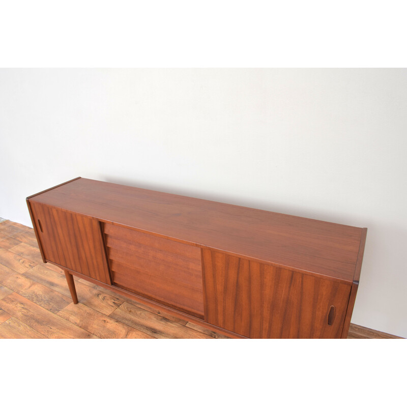 Vintage Swedish Trio teak sideboard de Nils Jonsson para Hugo Troeds, 1960