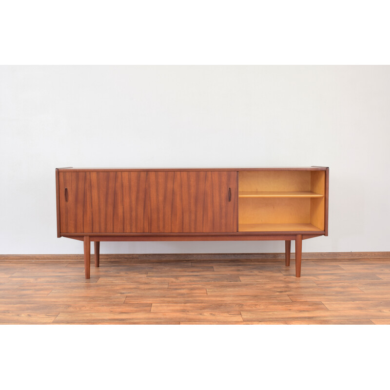 Mid-century Swedish teak sideboard model Trio by Nils Jonsson for Hugo Troeds, 1960s