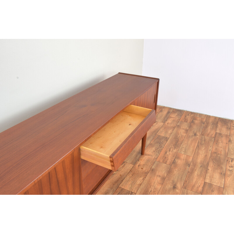 Credenza svedese d'epoca Trio in teak di Nils Jonsson per Hugo Troeds, 1960