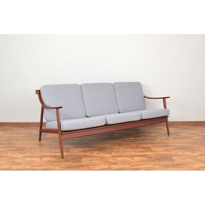 Mid-century Danish teak living room set by Arne Hovmand-Olsen for Mogens Kold, 1960s