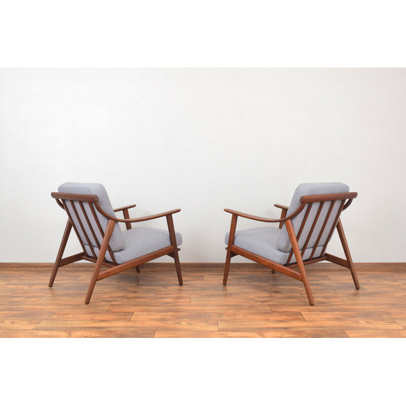 Mid-century Danish teak living room set by Arne Hovmand-Olsen for Mogens Kold, 1960s