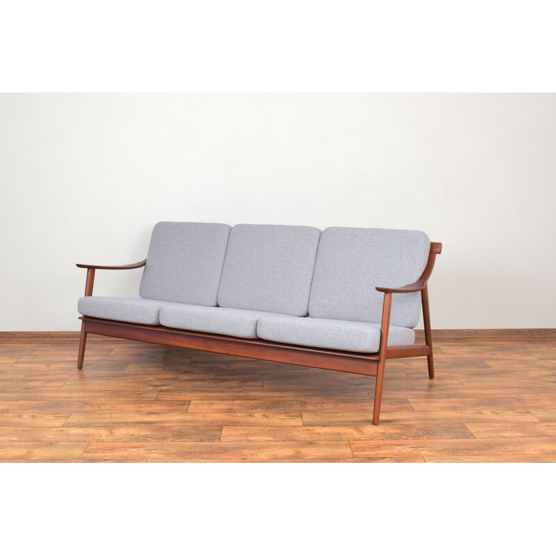 Mid-century Danish teak sofa by Arne Hovmand-Olsen for Mogens Kold, 1960s