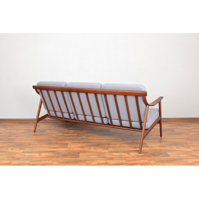 Mid-century Danish teak sofa by Arne Hovmand-Olsen for Mogens Kold, 1960s