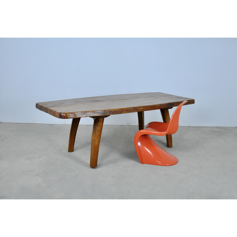 Vintage elmwood table, 1960