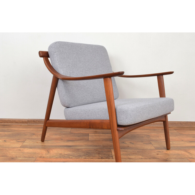 Paire de fauteuils danois vintage en teck par Arne Hovmand-Olsen pour Mogens Kold, 1960