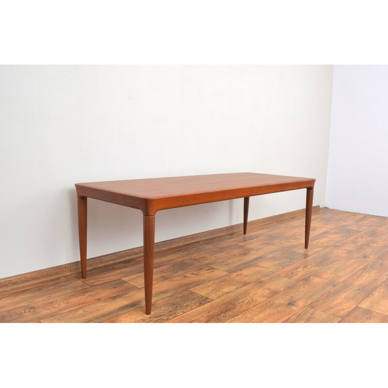 Mid-century Danish teak coffee table by Johannes Andersen for Cfc Silkeborg, 1960s