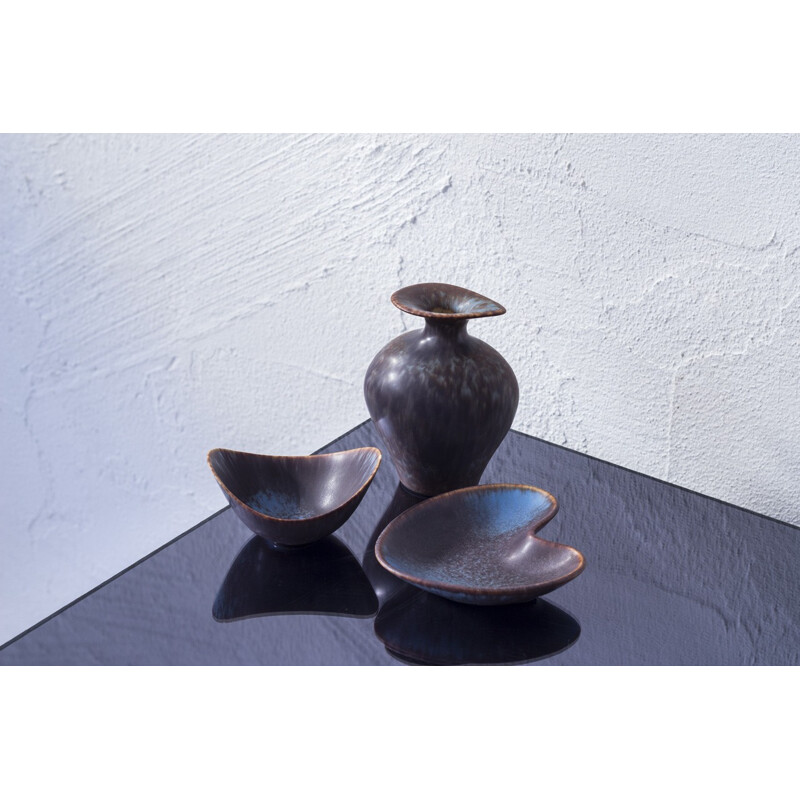 Set of Rörstrand stoneware in ceramic, Gunnar NYLUND - 1950s
