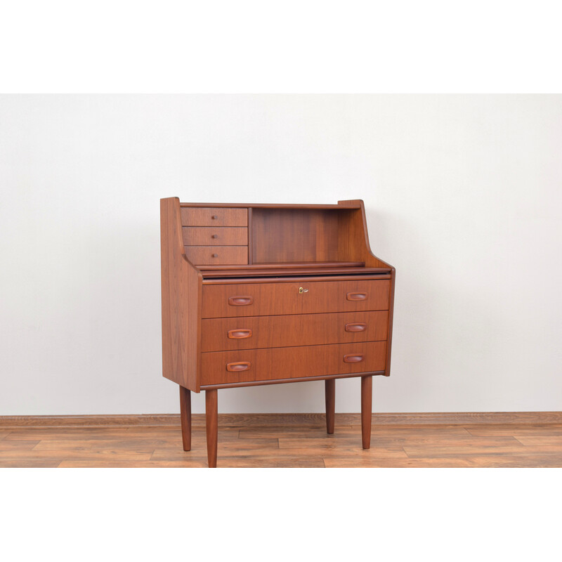 Mid-century Danish teak secretary by Hanbjerg Møbelfabrik, 1960s