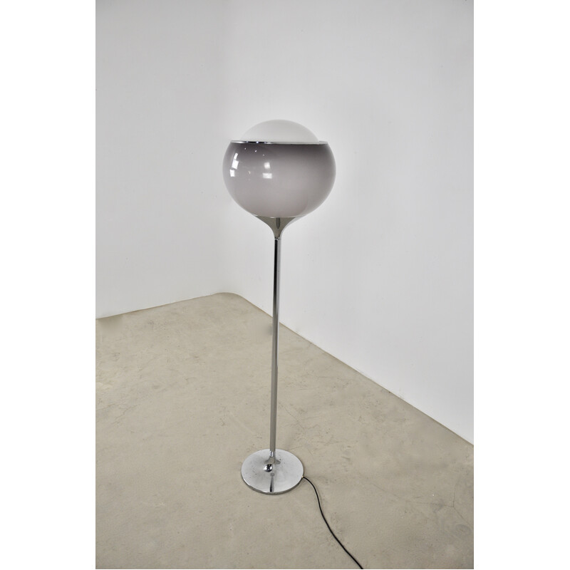 Vintage Bud Grande floor lamp by Harvey Guzzini for Iguzzini, 1960s