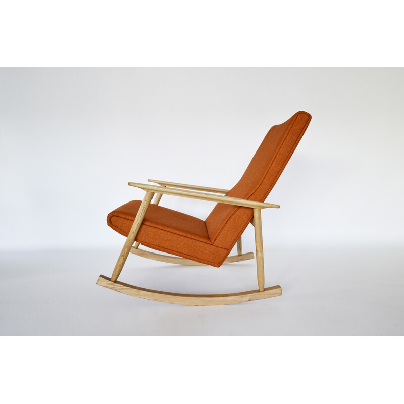 Vintage rocking chair by Valerija Ema Cukermanienė, 1960s