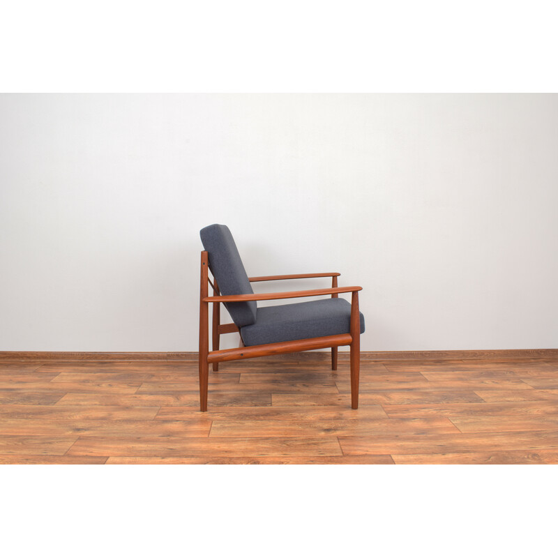 Mid-century Danish teak armchair by Grete Jalk for France and Søn, 1960s