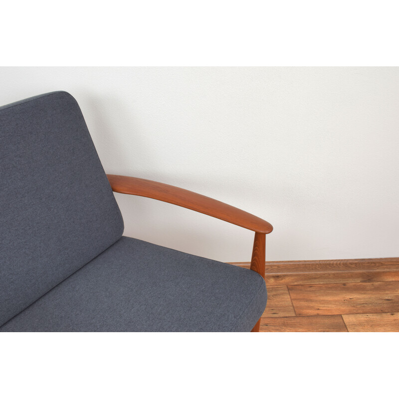 Mid-century Danish teak armchair by Grete Jalk for France and Søn, 1960s