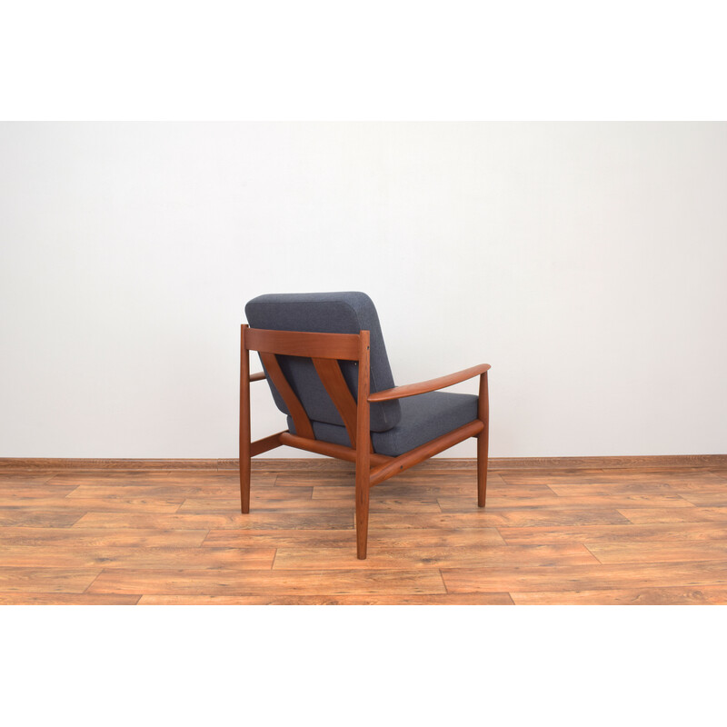 Mid-century Danish teak armchair by Grete Jalk for France and Søn, 1960s