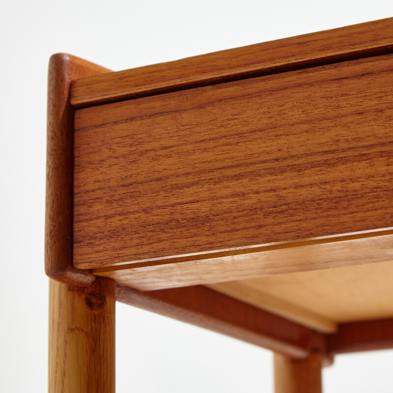 Vintage model 148 teak night stand by Børge Mogensen for Søborg, 1950s