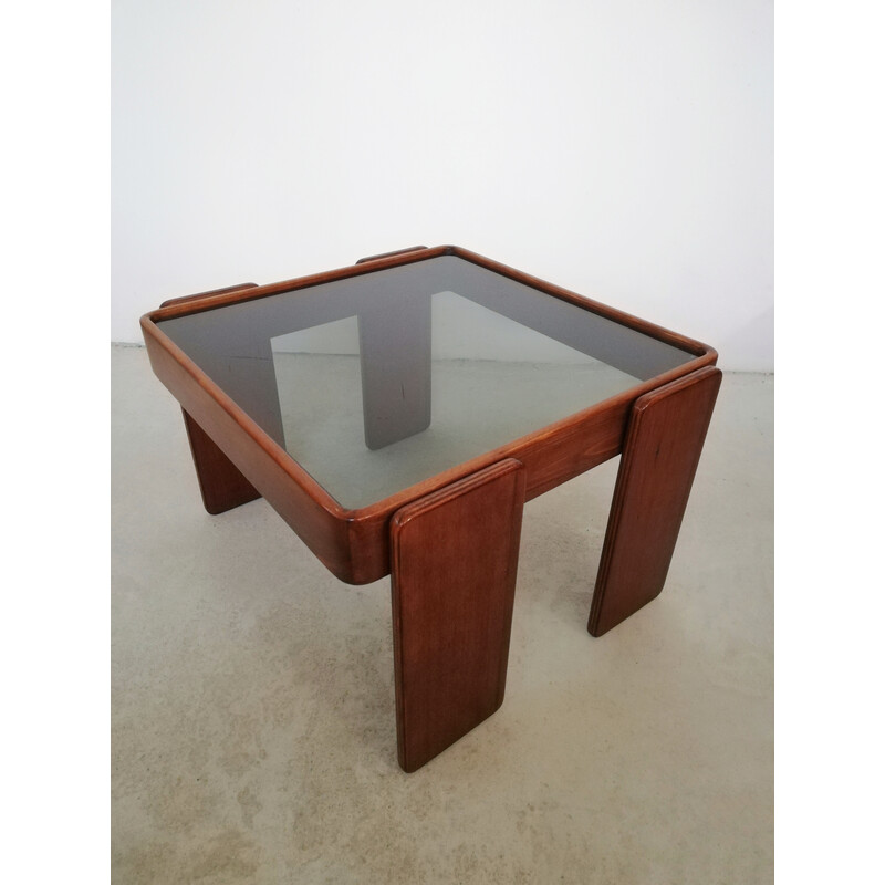 Mesa de centro vintage de Gianfranco Frattini para Cassina, Italia años 60