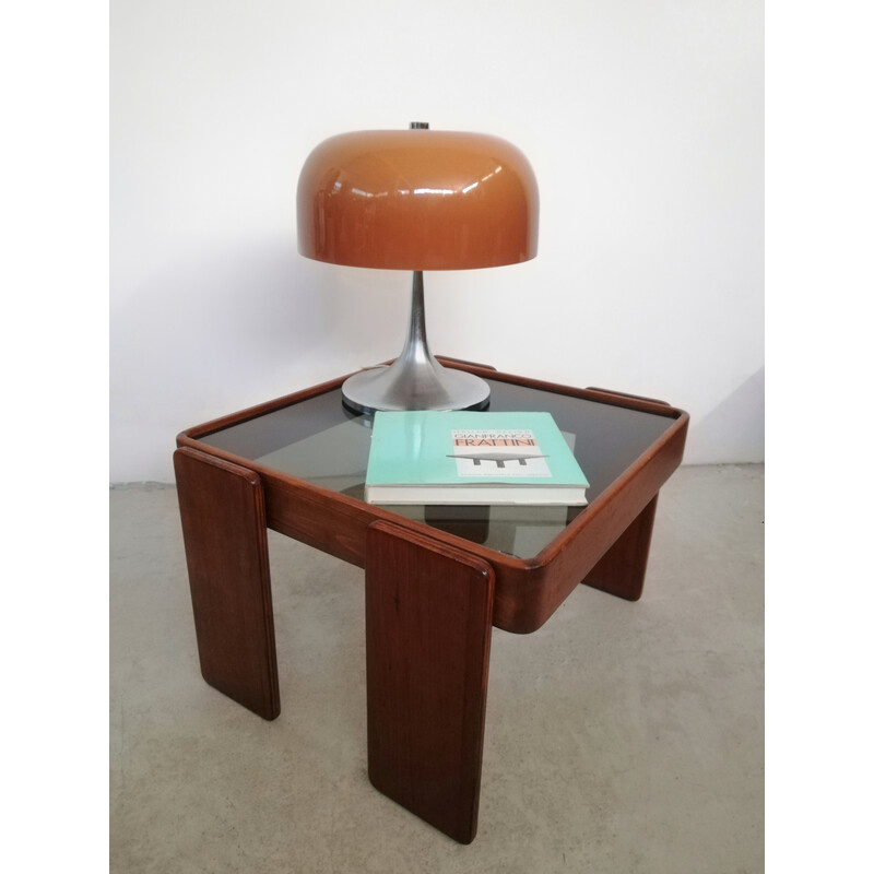 Table basse vintage de Gianfranco Frattini pour Cassina, Italie 1960