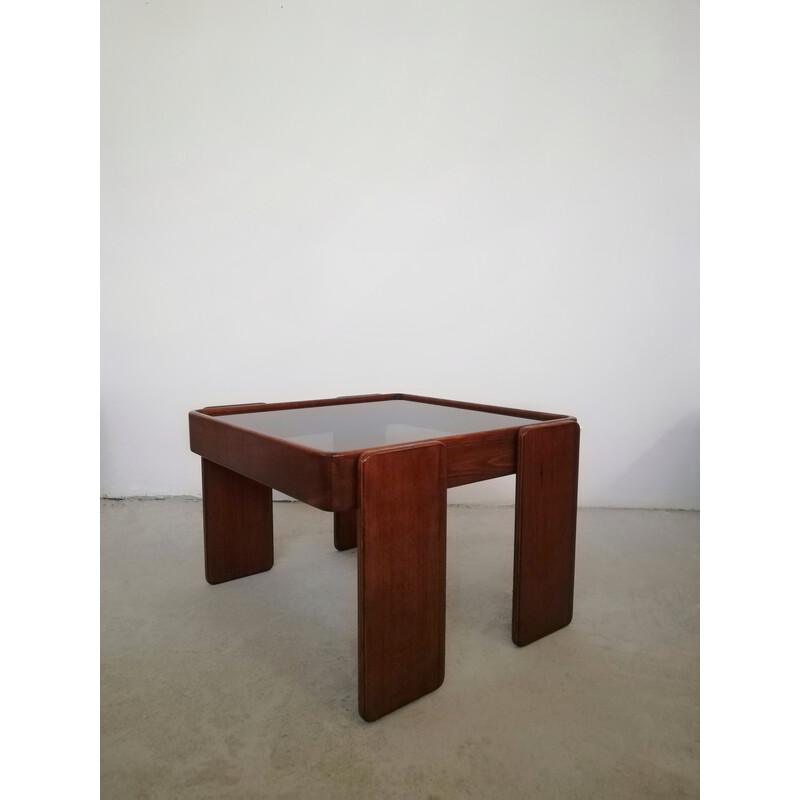 Mesa de centro vintage de Gianfranco Frattini para Cassina, Italia años 60