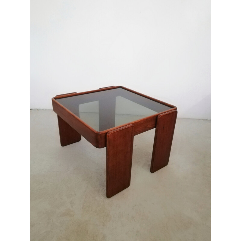 Mesa de centro vintage de Gianfranco Frattini para Cassina, Italia años 60