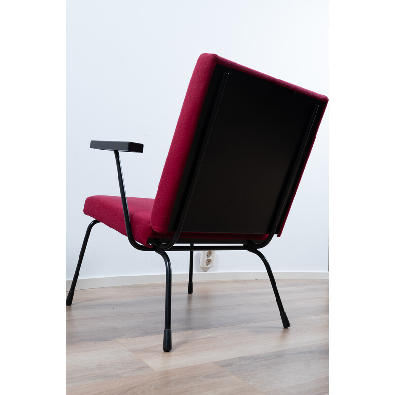 Vintage model 1407 armchair by Wim Rietveld and A.R. Cordemeyer for Gispen