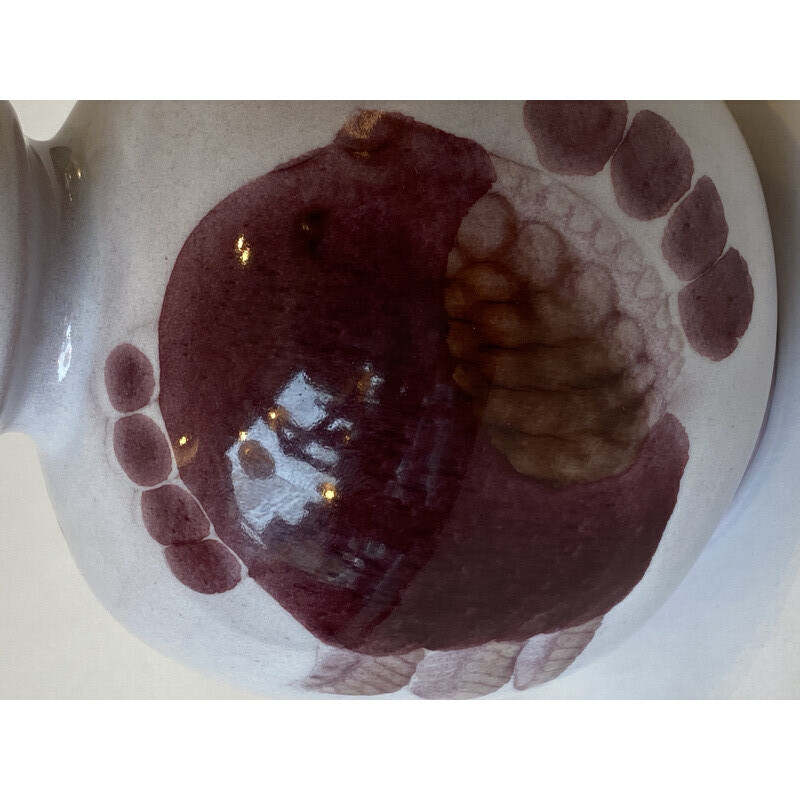 Vaso in ceramica vintage di Jean e Robert Cloutier
