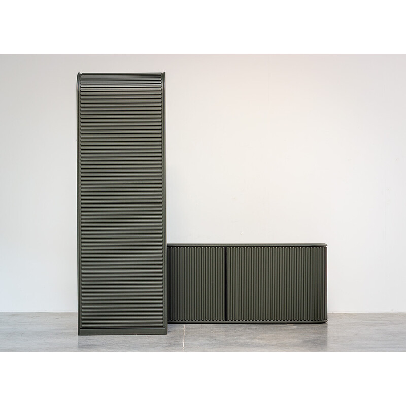 Vintage A'dammer shutter cabinet by Aldo van den Nieuwelaar for Pastoe, 1978