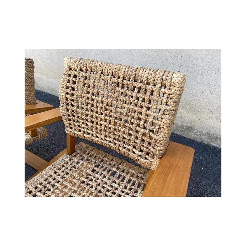 Vintage fauteuil van Audoux Minet voor Vibo, 1950