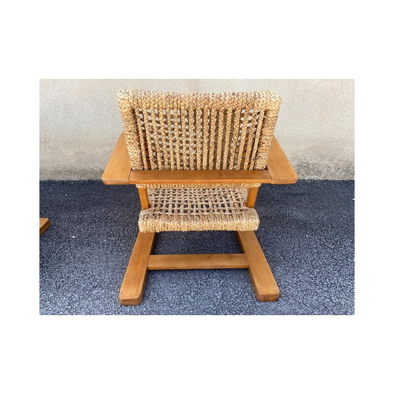 Vintage fauteuil van Audoux Minet voor Vibo, 1950