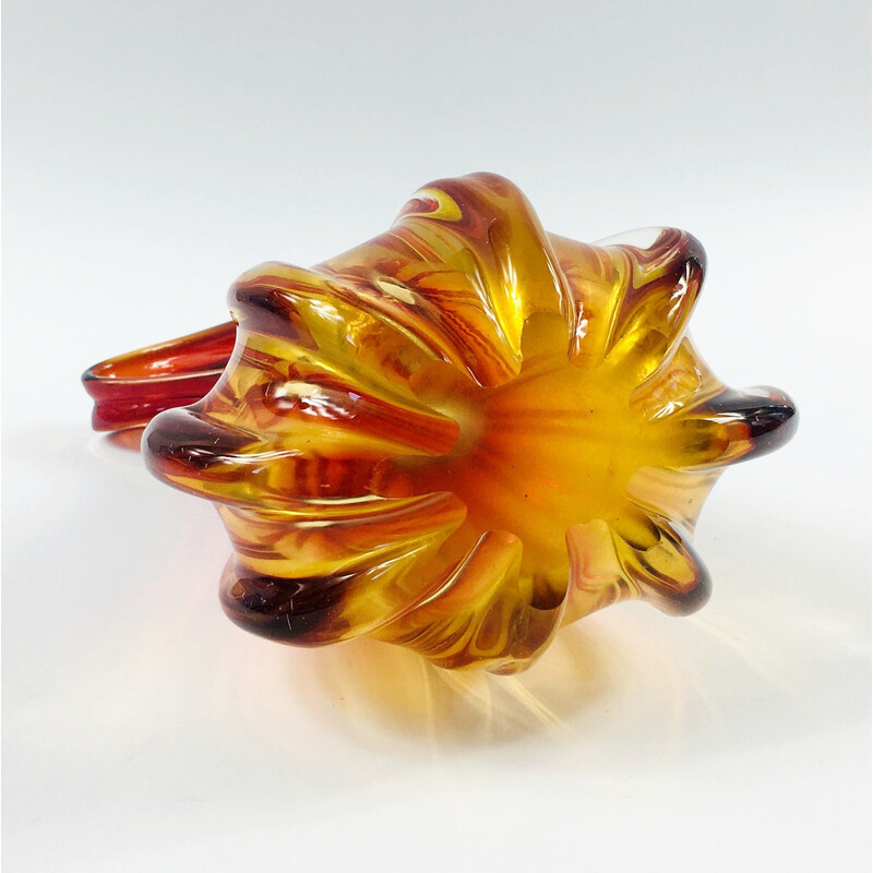 Mid century Murano art glass vase by Barovier & Toso, Italy 1960s