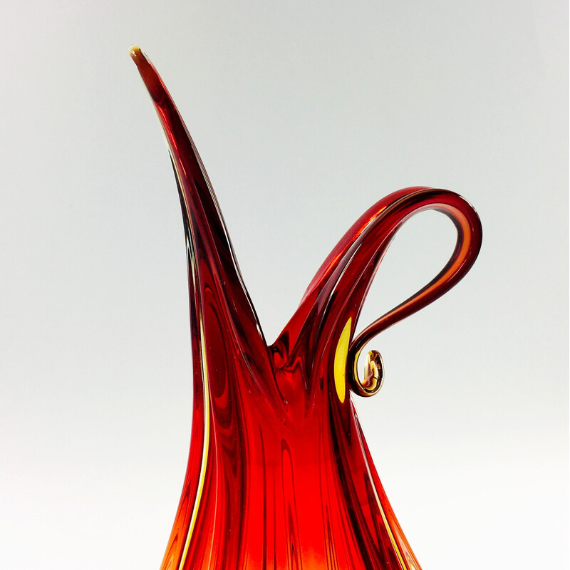 Vintage Murano glasvaas van Barovier