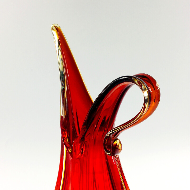 Mid century Murano art glass vase by Barovier & Toso, Italy 1960s