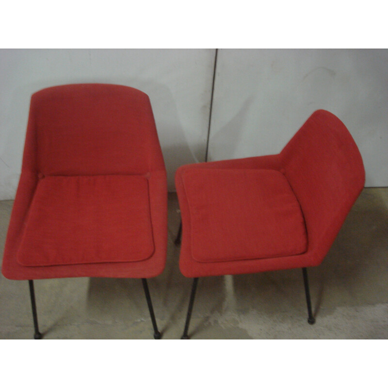Italian pair of chairs - 1950s