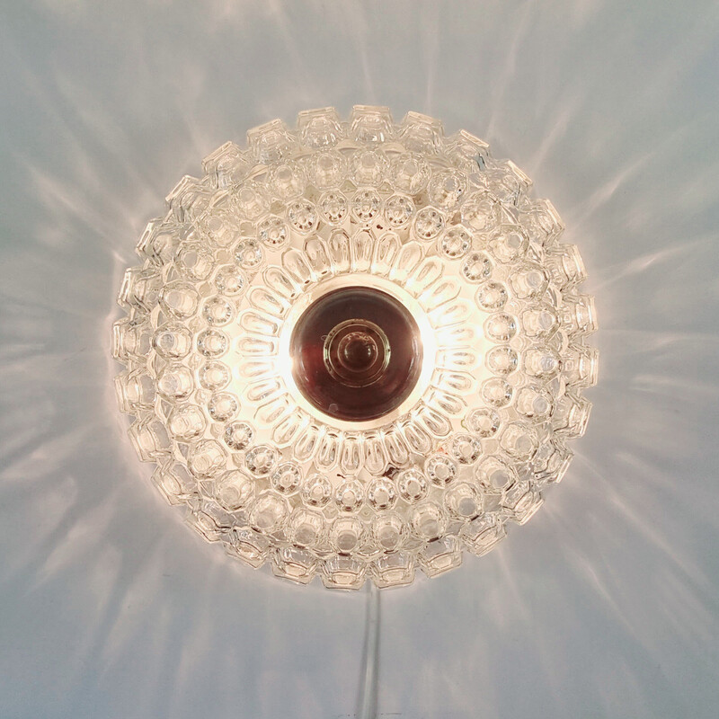 Mid century bubble glass ceiling lamp by Helena Tynell for Limburg, Germany 1960s