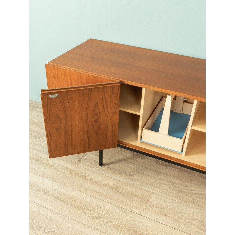 Vintage B41 teak veneer sideboard by Dieter Wäckerlin, 1950s