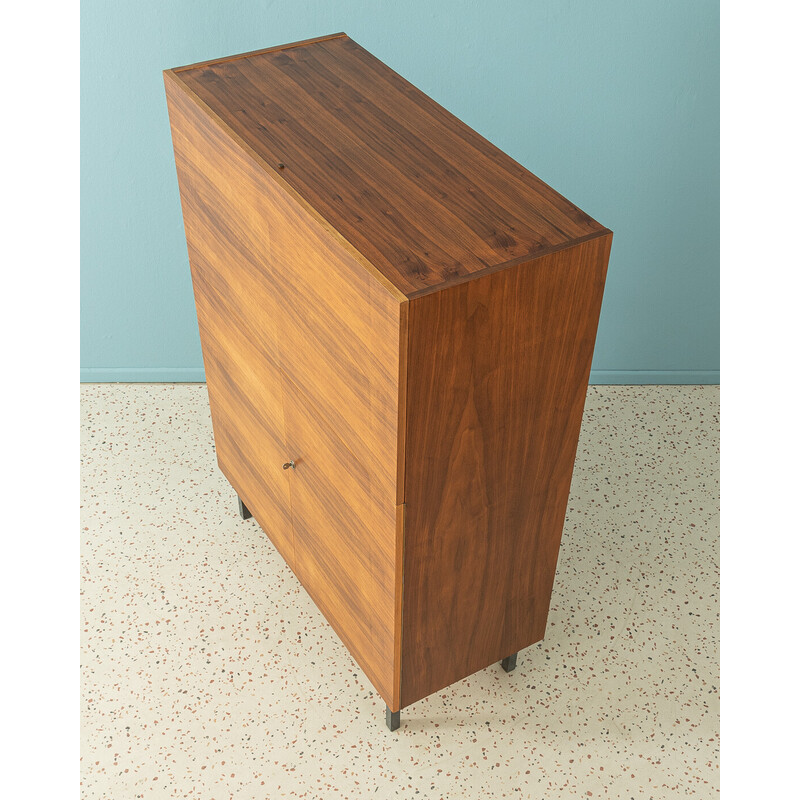 Mesa de madeira folheada de teca vintage, 1960