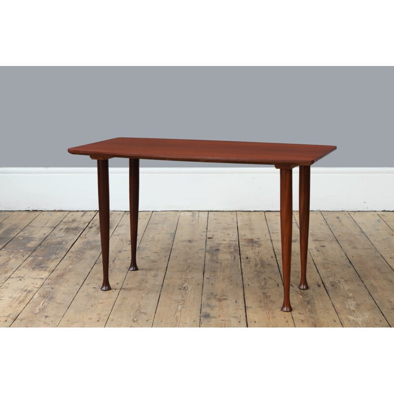 Scandinavian side table in teak wood - 1960s
