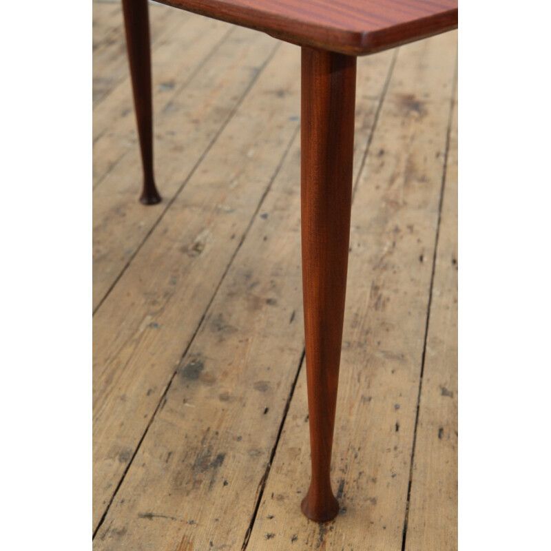 Scandinavian side table in teak wood - 1960s