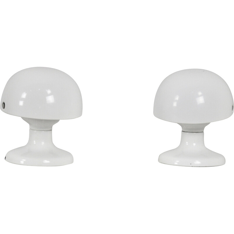 Pair of vintage Jucker 147 table lamps by Tobia and Afra Scarpa for Flos, 1960