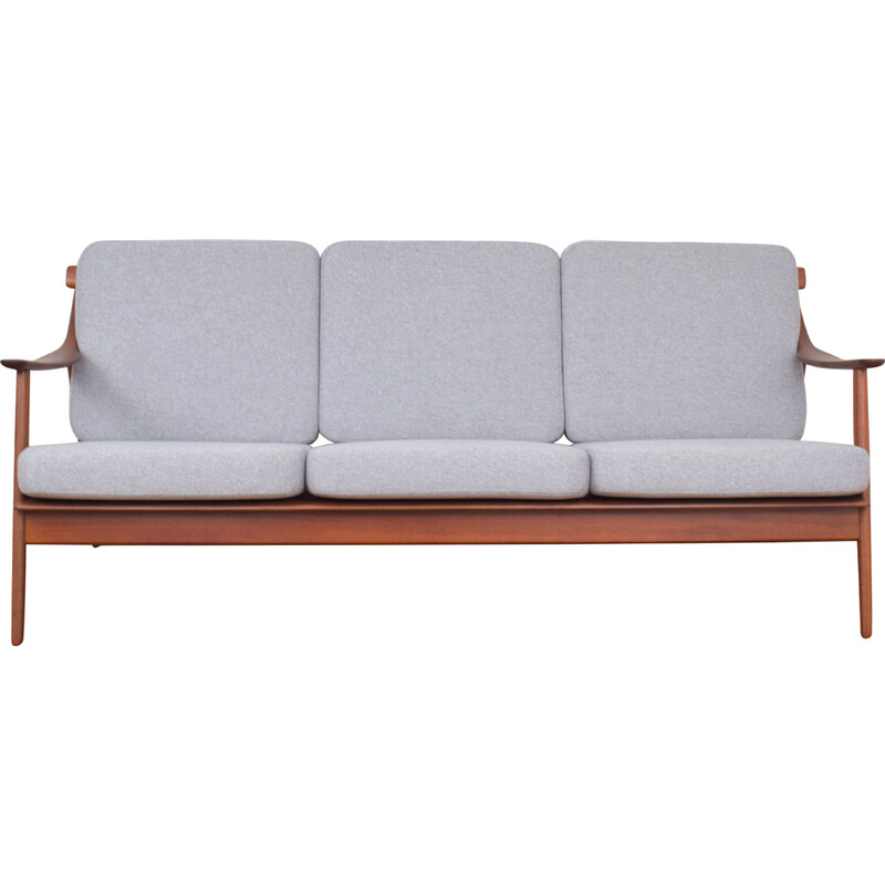 Dänisches Vintage-Teakholzsofa von Arne Hovmand-Olsen für Mogens Kold, 1960