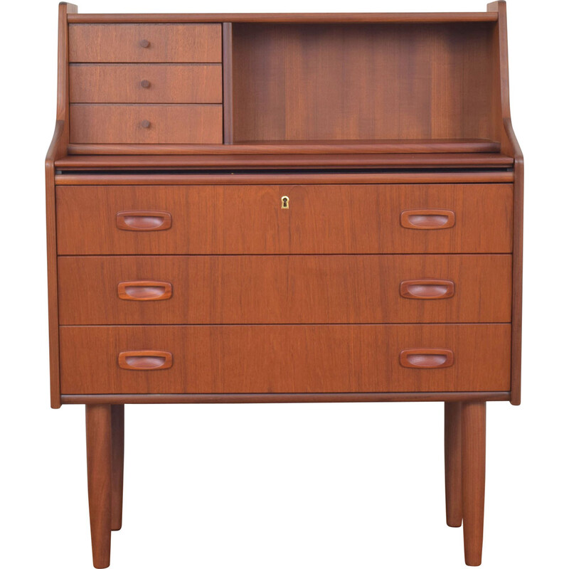 Vintage Deens teakhouten bureau van Hanbjerg Møbelfabrik, 1960