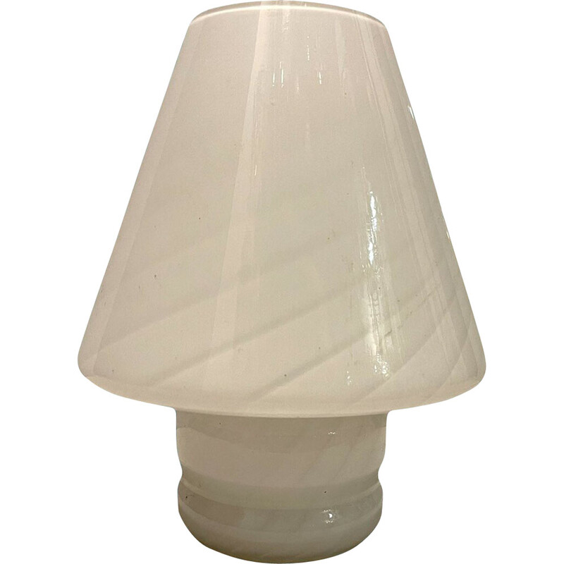 Vintage Murano glass table lamp by Venini
