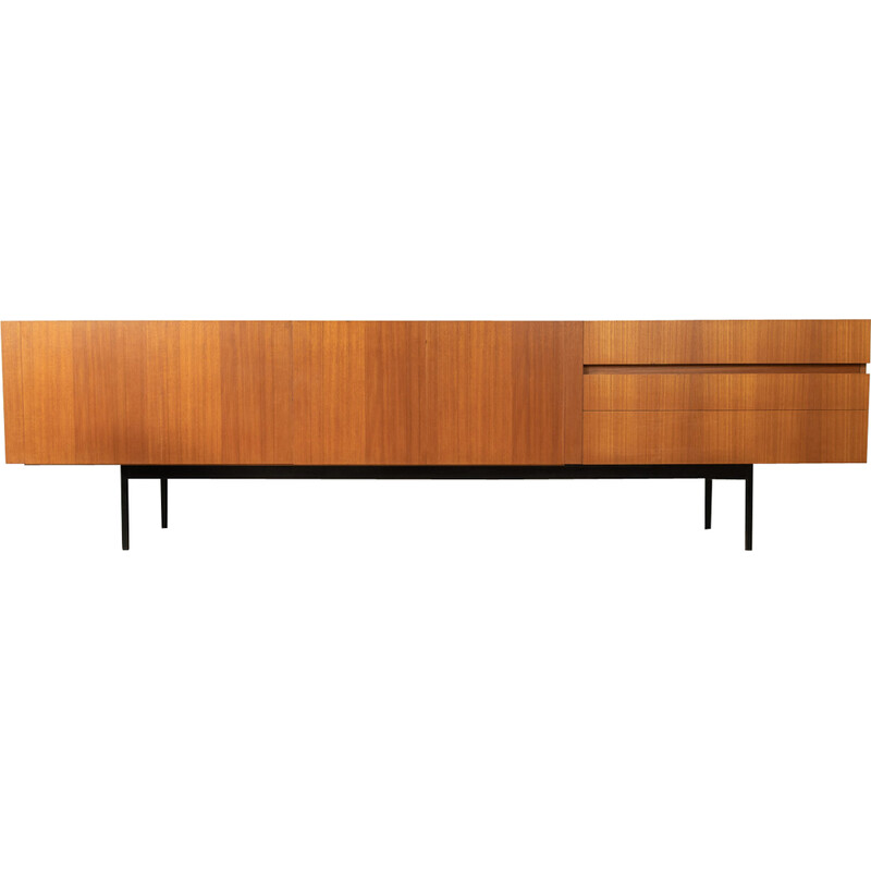 Vintage B41 teak veneer sideboard by Dieter Wäckerlin, 1950s