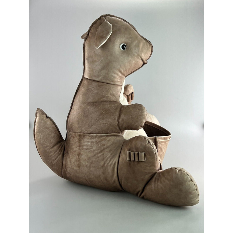 Portagiornali Kangaroo in pelle vintage, 1960-1970