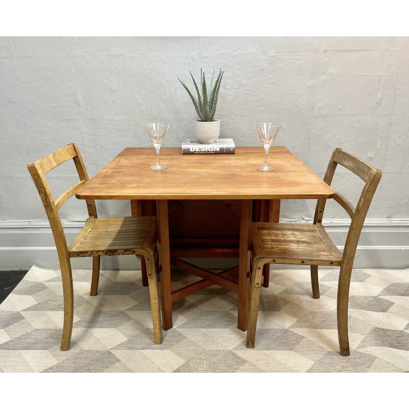 Vintage teak Gateleg dining table by McIntosh, United Kingdom